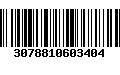 Código de Barras 3078810603404