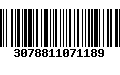 Código de Barras 3078811071189