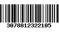 Código de Barras 3078812322105