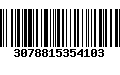 Código de Barras 3078815354103