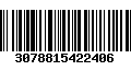 Código de Barras 3078815422406