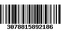 Código de Barras 3078815892186