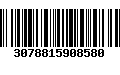 Código de Barras 3078815908580