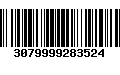 Código de Barras 3079999283524