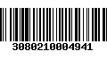 Código de Barras 3080210004941