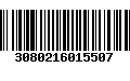 Código de Barras 3080216015507