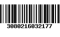 Código de Barras 3080216032177