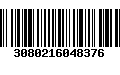 Código de Barras 3080216048376