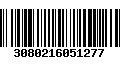 Código de Barras 3080216051277