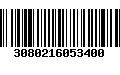 Código de Barras 3080216053400