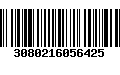 Código de Barras 3080216056425