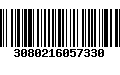 Código de Barras 3080216057330