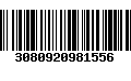 Código de Barras 3080920981556