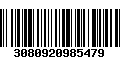 Código de Barras 3080920985479