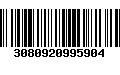 Código de Barras 3080920995904