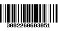 Código de Barras 3082260603051