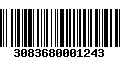 Código de Barras 3083680001243