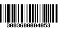 Código de Barras 3083680004053