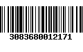 Código de Barras 3083680012171