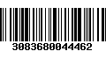 Código de Barras 3083680044462