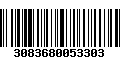 Código de Barras 3083680053303