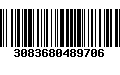 Código de Barras 3083680489706