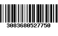 Código de Barras 3083680527750