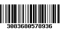 Código de Barras 3083680578936