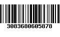 Código de Barras 3083680605878