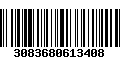 Código de Barras 3083680613408