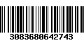 Código de Barras 3083680642743