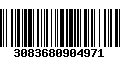 Código de Barras 3083680904971