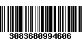 Código de Barras 3083680994606