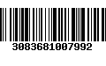 Código de Barras 3083681007992