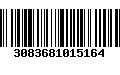 Código de Barras 3083681015164