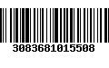 Código de Barras 3083681015508