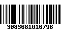 Código de Barras 3083681016796