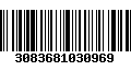 Código de Barras 3083681030969