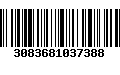 Código de Barras 3083681037388