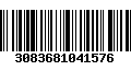 Código de Barras 3083681041576