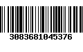 Código de Barras 3083681045376