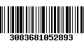 Código de Barras 3083681052893