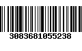 Código de Barras 3083681055238