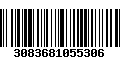 Código de Barras 3083681055306