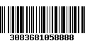 Código de Barras 3083681058888