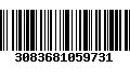 Código de Barras 3083681059731