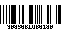 Código de Barras 3083681066180