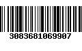 Código de Barras 3083681069907