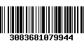 Código de Barras 3083681079944