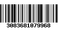 Código de Barras 3083681079968